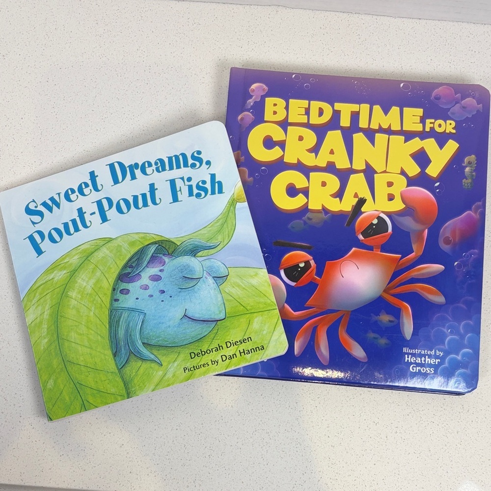 Bedtime Books For Young Kids Toddlers - Pout Pout Fish, Cranky Crab